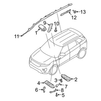 Land Rover OE - Restraint Systems - Air Bag Components (Air Bags)