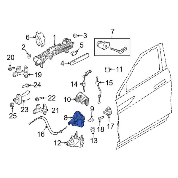 Door Latch Assembly