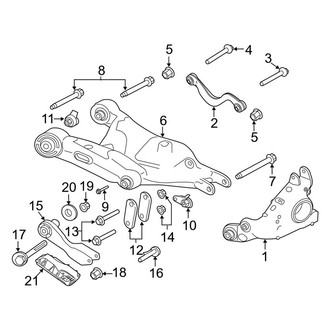 Land Rover OE - Rear Suspension - Suspension Components