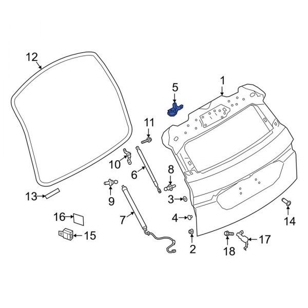 Liftgate Hinge