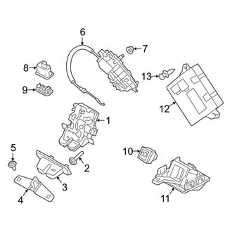 Land Rover OE - Lift Gate - Lock & Hardware