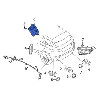 Land Rover OE - Rear Liftgate Control Module