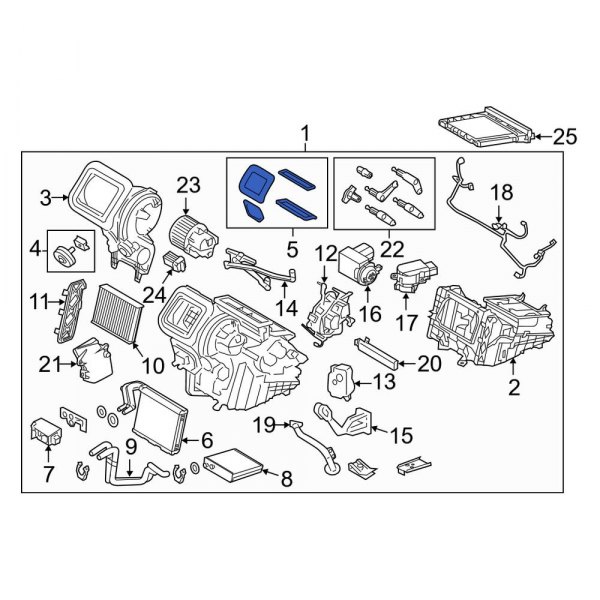 HVAC Unit Case Seal Kit