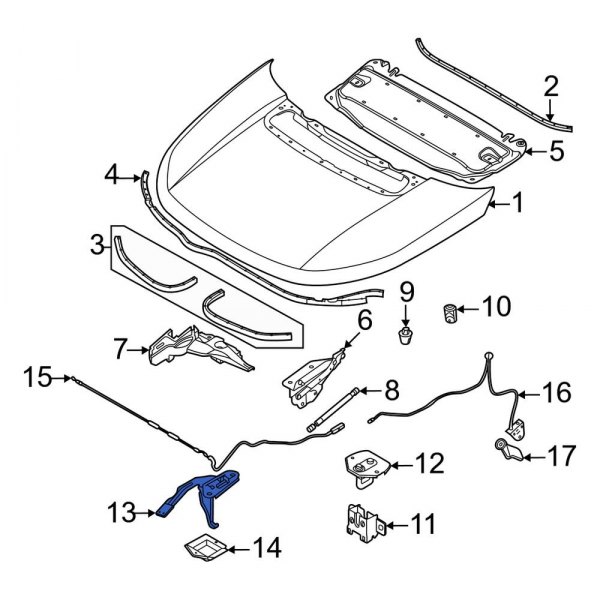 Hood Safety Catch