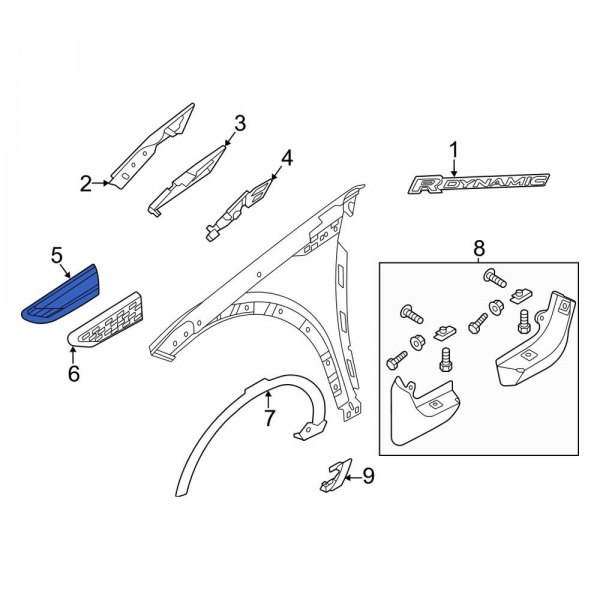 Fender Filler Panel