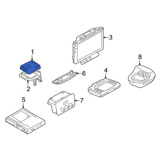 Land Rover OE - Radio Control Unit