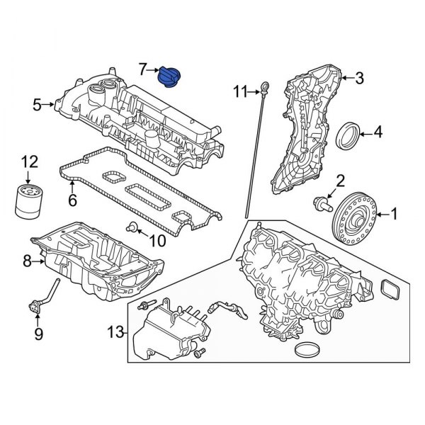 Engine Oil Filler Cap