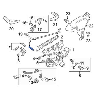 Land Rover OE - Turbocharger Stud
