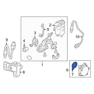 Land Rover LR2 OEM Emission Control Parts | Oxygen Sensors — CARiD.com