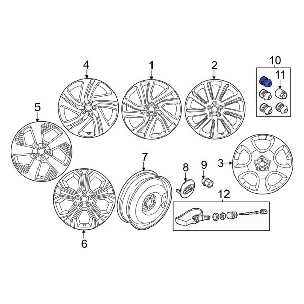 Wheel Lock Key