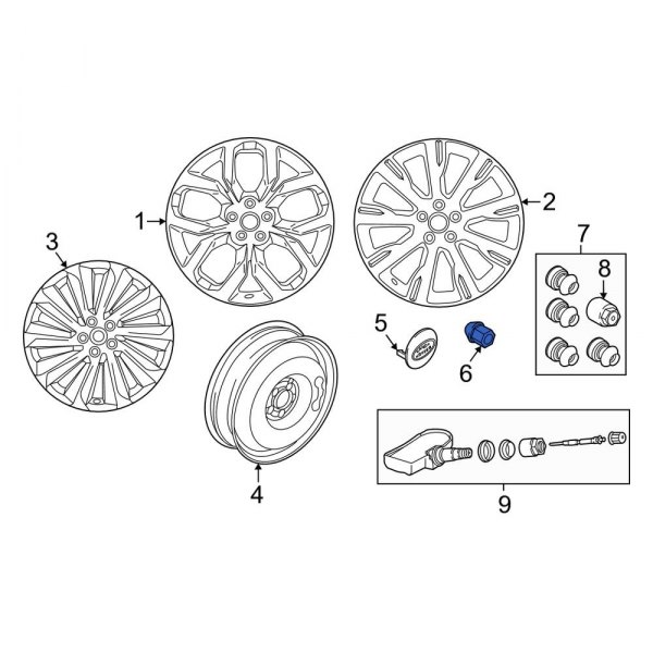 Wheel Lug Nut