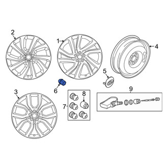 Land Rover OE - Wheel Lug Nut