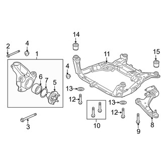 Land Rover OE - Front Suspension - Suspension Components