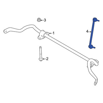 Land Rover OE - Front Suspension Stabilizer Bar Link