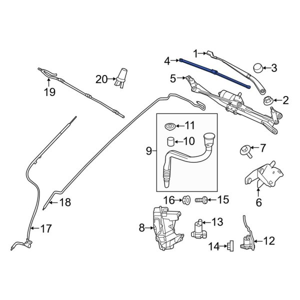 Windshield Wiper Blade