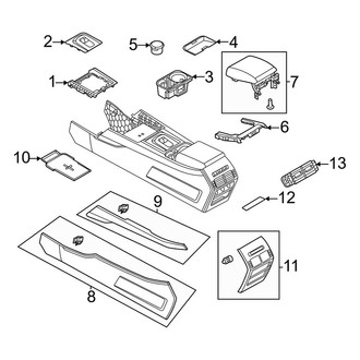 Land Rover OE - Center Console (Trim)