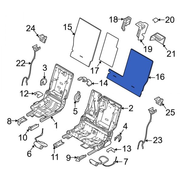 Seat Back Panel