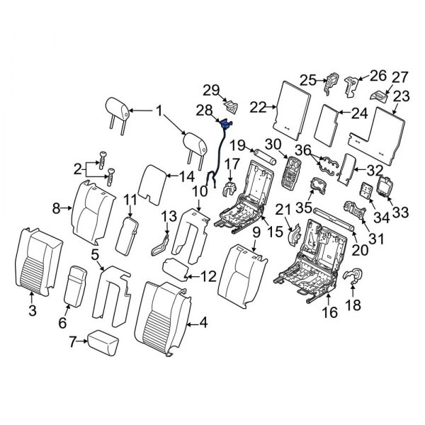 Folding Seat Latch