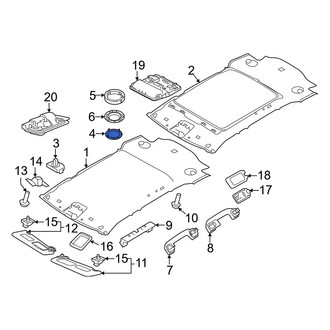 Land Rover OE - Speaker Cover