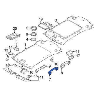 Land Rover OE - Front Interior Grab Bar