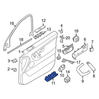 Land Rover OE - Front Left Door Window Switch