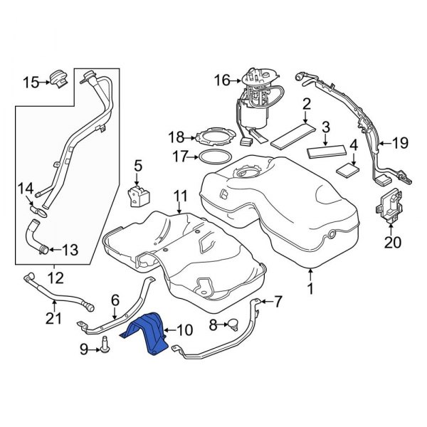 Fuel Tank Shield