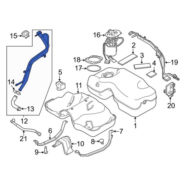 Fuel Filler Neck