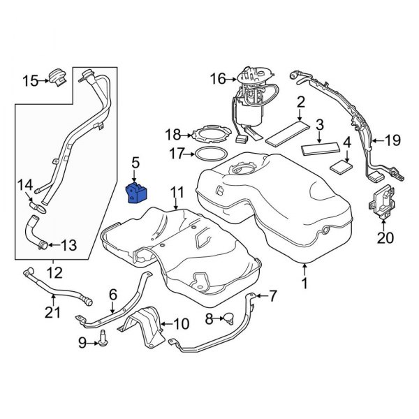 Fuel Tank Insulator