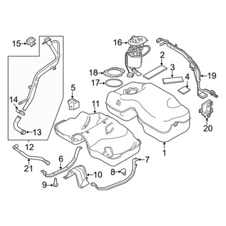 Land Rover OE - Fuel System Components (HSE / HSE Luxury / SE)