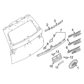 Land Rover OE - Lift Gate - Exterior Trim