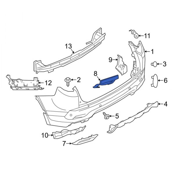 Bumper Cover Heat Shield