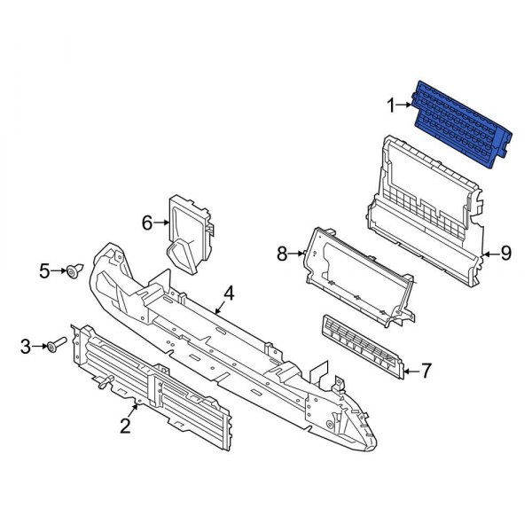 Radiator Shutter Assembly