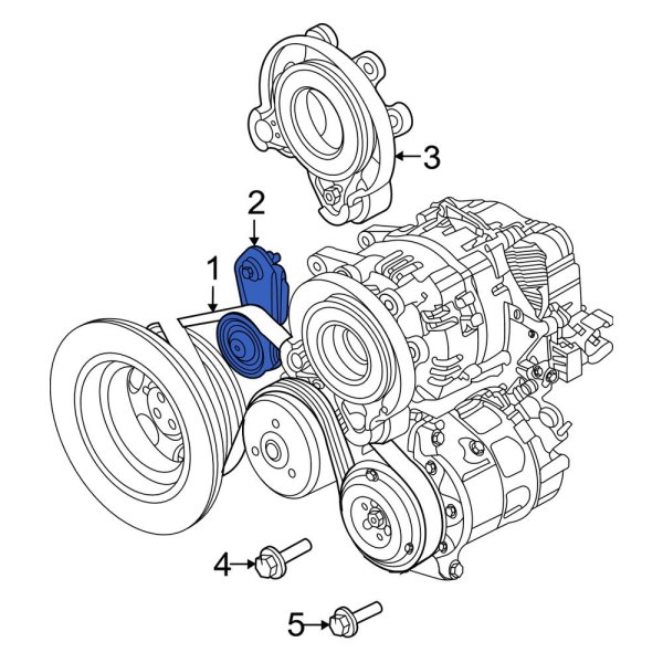 Accessory Drive Belt Idler Assembly