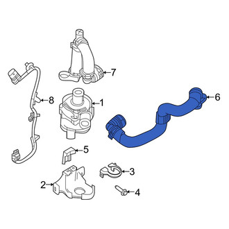 Land Rover OE - Radiator Coolant Hose