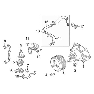Land Rover OE - Cooling - Water Pump (Diesel)