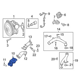 Land Rover OE - Engine Coolant Thermostat Kit