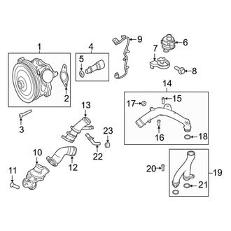 Land Rover OE - Cooling - Water Pump (3.0L)