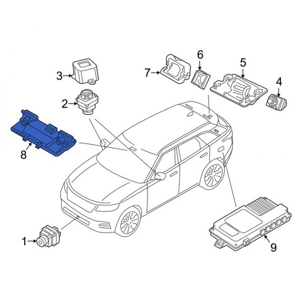 Lane Departure System Camera