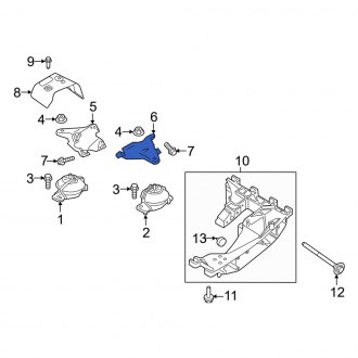 2022 Land Rover Range Rover Velar Motor Mounts & Mounting Hardware | CARiD