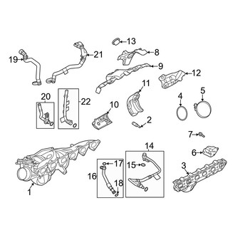 Land Rover OE - Engine - Turbocharger & Components (3.0L)