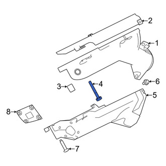 Land Rover OE - Exhaust Manifold Bolt