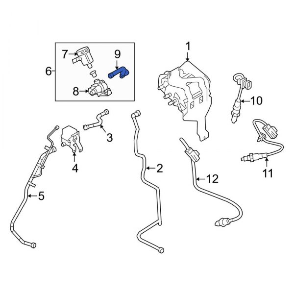 Evaporative Emissions System Lines