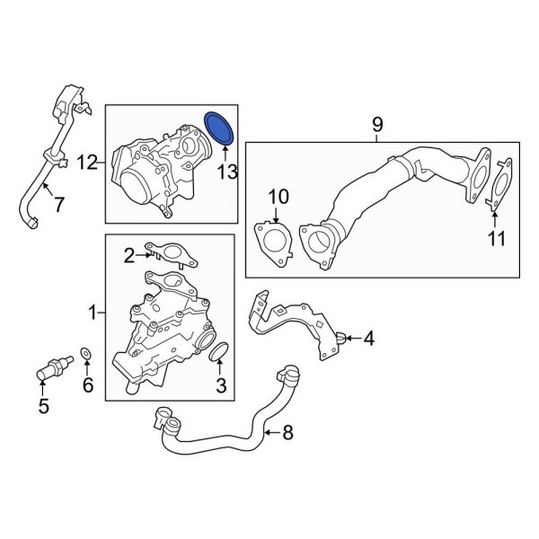 Exhaust Gas Recirculation (EGR) Valve O-Ring