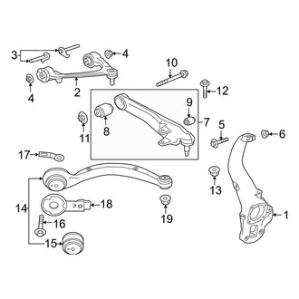 Land Rover OE - Front Suspension - Suspension Components