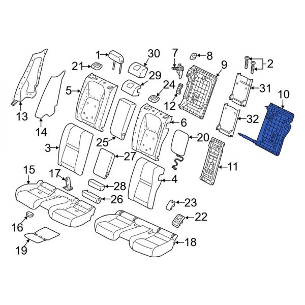 Seat Back Frame