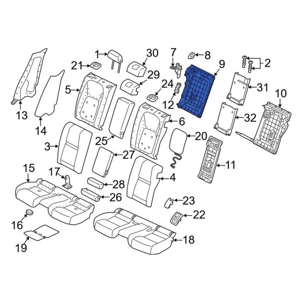 Seat Back Frame