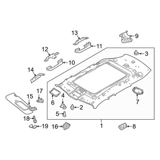 Land Rover OE - Roof - Interior Trim
