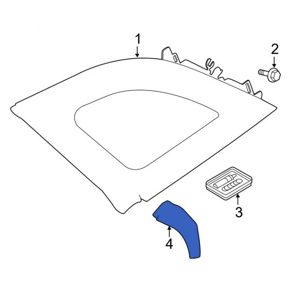 Quarter Panel Reveal Molding