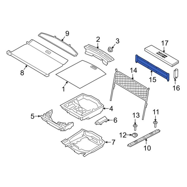 Cargo Net Bracket