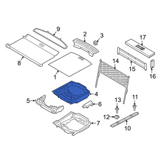 Land Rover OE - Rear Spare Tire Compartment